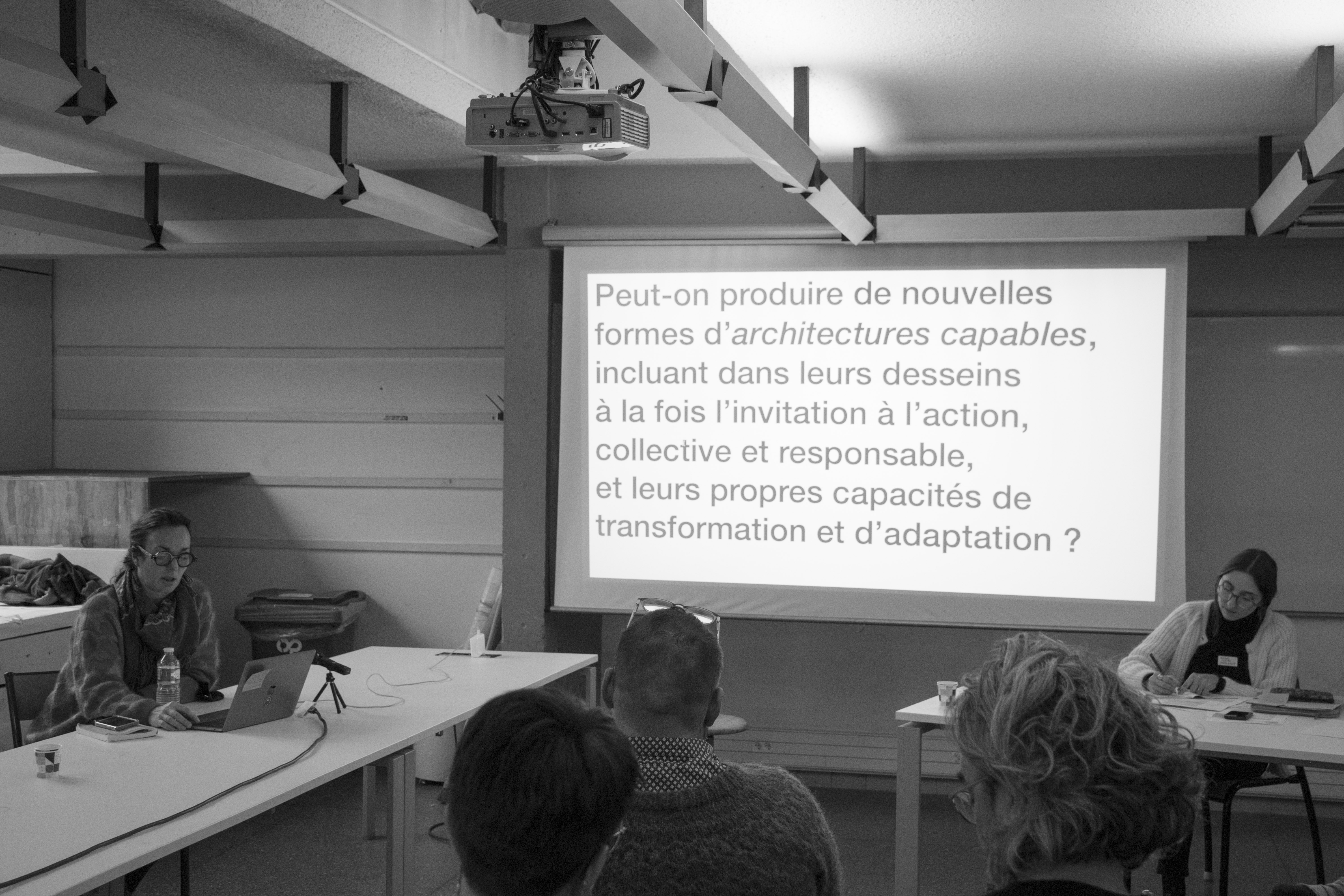 Session "Processus" animée par Manon Scotto, intervention de Joanne Pouzenc - Photographie Mathilde Cazeaux