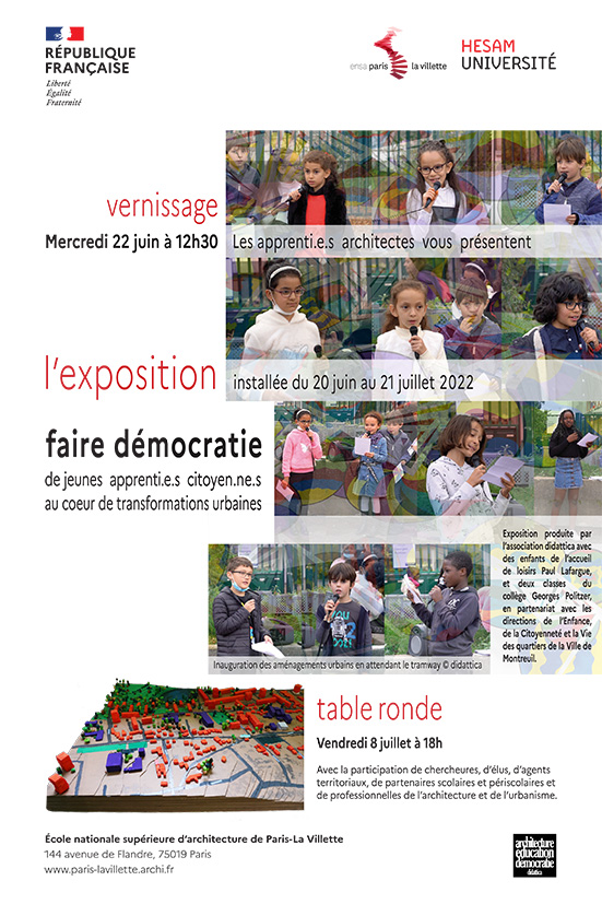 Affiche_Faire démocratie (ENSAPLV 2022)